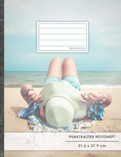 Punktraster Notizbuch • A4-Format, 100+ Seiten, Soft Cover, Register, „Pure Relaxation“ • Original #GoodMemos Dot Grid Notebook • Perfekt als Bullet ... Zeichenbuch, Skizzenbuch, Calligraphie Buch