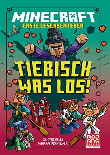Minecraft Erste Leseabenteuer - Tierisch was los!: Ein offizielles Minecraftabenteuer