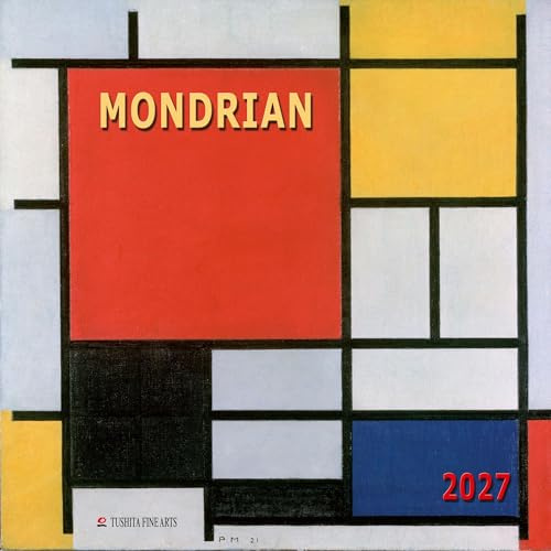 Piet Mondrian 2027: Kalender 2027 (Tushita Fine Arts)