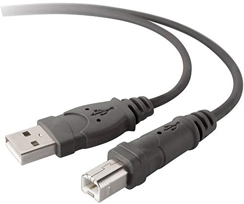 Belkin 4.8 m 2.0 USB Type B (M) to USB (M) Printer Cable, Black