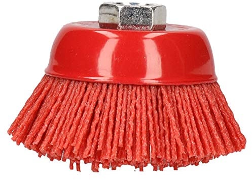 75mm Nylon Filament Abrasive Cup Brush Metal Polishing Grinder Rust Removal