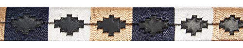 PFIFF 102572 Chukka Lederhalfter, blau-beige-weiß Full