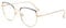 Firmoo Computer Brille Damen, Blaulichtfilter Brille ohne Sehstärke Entspiegelte Vollrand Metallbrille Arbeitsplatzbrille, Blaufilter UV Schutzbrille für Bildschirme