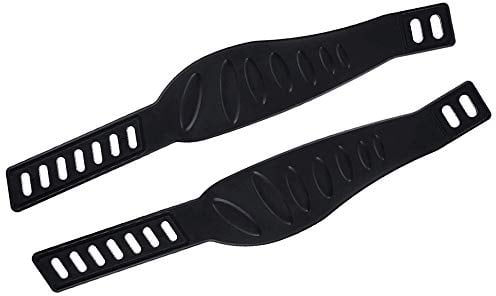 NANAOUS Pedale Heimtrainer Straps, Universal Pedale Fahrrad, Pedalriemen für Heimtrainer Fahrrad Stationärrad Zuhause oder Fitnessstudio Füße Fixfuß Universal (EIN Paar)