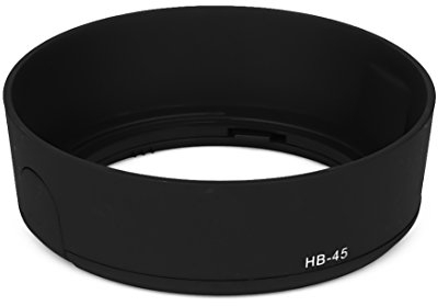 Parasol compatible con Nikon AF-S DX Nikkor 18-55 mm F3.5-5.6G HB-45