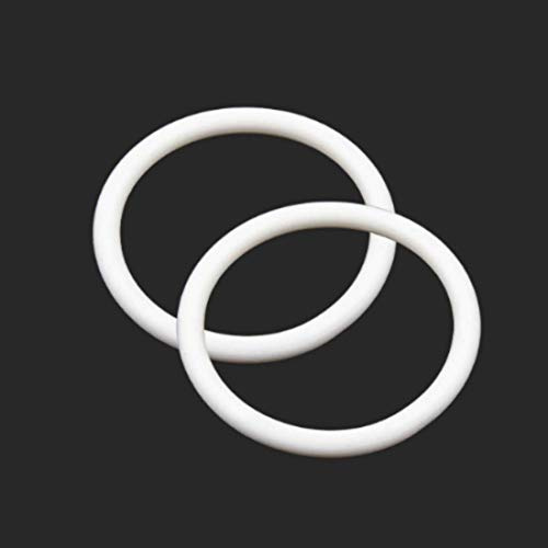 2 Pcs O-ring 200 mm x 206 mm x 3 mm | Silikon - SI Dichtung Gummidichtung Oring 200x3-70 ShA | Verschiedene Größen - Konfigurieren Sie Ihren Kit