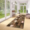 DTUQYX Läufer Flur rutschfest Teppich Küche 90X200CM, Polyester Waschbar und Dauerhaft, Hexagon Geometrische Schlafzimmer Gitter Muster Carpet, für Wohnzimmer Büro Esszimmer, Farbvielfalt Anpassbar