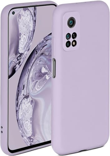 ONEFLOW Soft Case für Xiaomi Mi 10T / Mi 10T Pro Hülle aus Silikon mit Kameraschutz, Silikonhülle mit erhöhtem Schutz fürs Display, Backcover Schutzhülle, weiche Handyhülle, Flieder