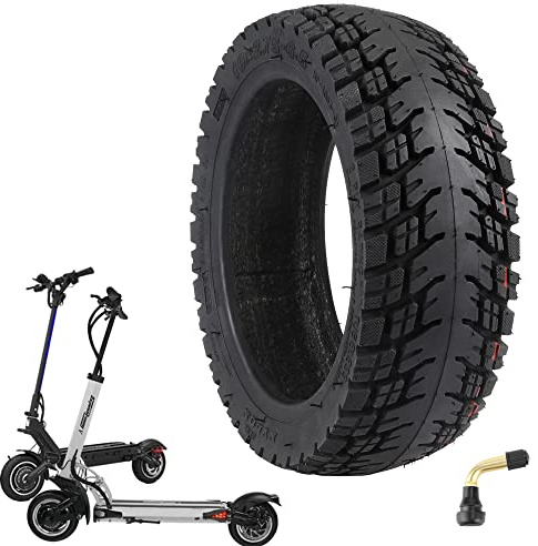 VOLOHAS 10x2,75-6,5 Offroad-Tubeless-Reifen 10 Zoll dicker Ersatzreifen für KuKirin G3/G2 Master Speedway 5 Dualtron 3 Hover-1 Alpha gotrax G4 Elektro-Scooter Tubeless-Reifen Anti-Rutsch Pannensicher