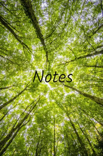 Carnet de notes ligné forêt | Idéal comme journal intime, carnet d'idées, carnet d'écriture | écrire des notes: Carnet pour prendre des notes dans ... un rendez-vous, idéal pour les étudiants