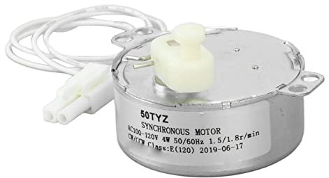 Yctze Motor Volteador de Huevos, 4W Bandeja de Huevos Motor Giratorio Girador de Huevos Motor de Incubadora Accesorios de Incubadora de Laboratorio para Pollos Patos Ganso (220-240v)