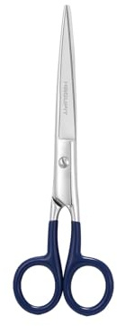 HAGUPIT Sharp Precision Embroidery Scissors - 7 Professional Stainless Steel Pointed Tip Detail Thread Shears for Home Office Dressmakers Stitchwork Needlework DIY Crafting Fabric Sewing General Use