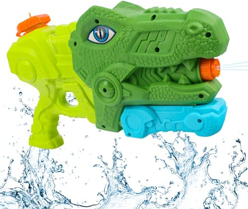 Dinosaurier Wasserpistole Für Kinder, Wasserpistole Großer Reichweite, Pool Wasserspritzpistolen, Wasserpistole Spielzeug Kinder Und Erwachsene, Für Strand Sommer Wassersport