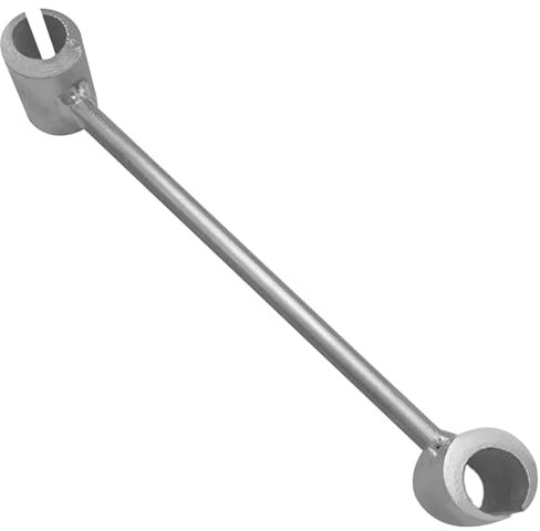 Hinges Gap Adjusting Wrench, Door Hinge Repair Spanner Adjustment Tool, 19mm 25mm Double Head Door Hinge Tool, Steel Hinges Gap Adjustable Spanner Wrench for Round Bolts, Hinge Gap Wrench