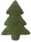 leryveo Weihnachtsbaum Weihnachtskissen | 30 X 21 cm Tannenbaum Kissen für Weihnachten | Samt Weihnachts Kissen | Christmas Tree Pillow | Dekokissen Weihnachten für Die Heimdekoration