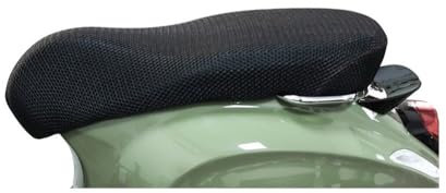 Sitzbezug Für Vespa Primavera Sprint LX GTS GTV Motorrad Anti-Rutsch 3D Mesh Stoff Sitzbezug Atmungsaktives Wasserdichtes Kissen