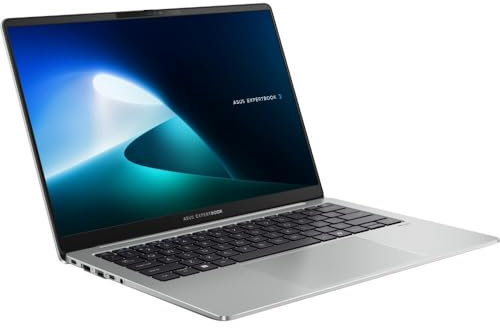 ASUS ExpertBook P5 | 14 WUXGA Display | 32 GB RAM | 1 TB SSD | Intel Core Ultra | Intel Arc | Windows 11 | QWERTZ Tastatur | Platinum Silver