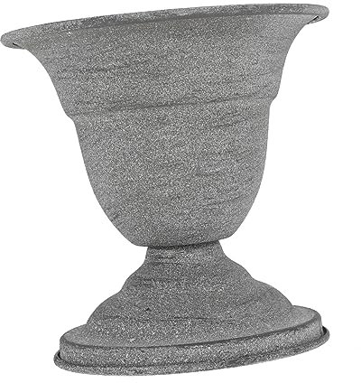 Amosfun Blumentopf Aus Eisen Personalisierte Vase Vasen Wohnkultur Mittelstücke Alte Vase Aufklappbare Vase Apothekergläser Dekorative Wohnaccessoires Behälter Für Blumenarrangements Grey