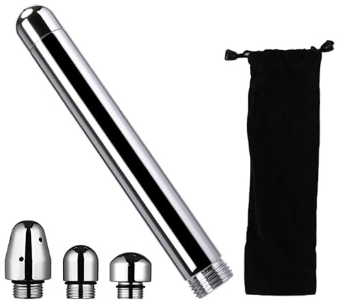 Analdusche,Analdusche Aufsatz Brause,Aluminium Anal Dusche Reinigungssystem,Analdusche für Duschkopf,Anal Douche mit 3 Köpfe,Darmreinigung für Persönliche Hygieneduschkopf - Unisex