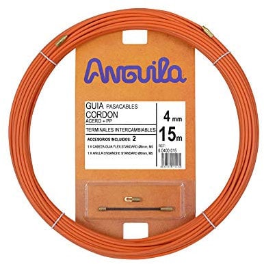 Anguilla – Passe-câble Cordon + Nylon 4 mm 15 m Orange
