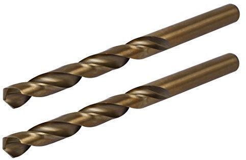 sourcing map 2pcs Foret hélicoïdal HSS Cobalt 11mm Dia tige droite métrique outil forage