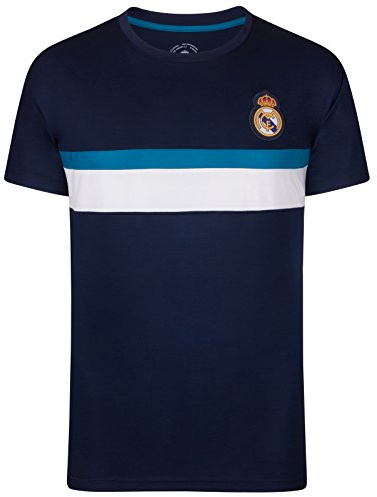 Real Madrid Mens T-Shirt Poly Official Football Gift