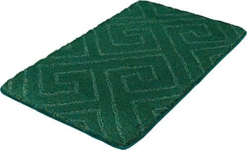 Kleine Wolke Badteppich Jenna, Petrol 55x 65 cm grün