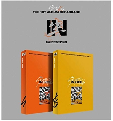Stray Kids In/in Life 1st Album Repackage Normal B Version CD + 72p Photobook + 2p Photocard + 1p Postcard + Message Photocard Set + Tracking Kpop Sealed