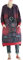 FTCayanz Damen Hoodie Kleid Pullover Oversize Kapuzenpullover Lange Sweatshirts Pulloverkleider 2-Burgund