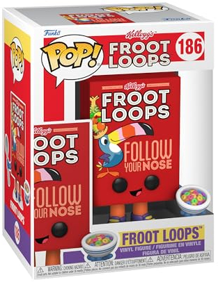 Funko POP! Vinyl: Kelloggs - Froot Loops Cereal Box - Collectable Vinyl Figure - Gift Idea - Official Merchandise - Toys for Kids & Adults - Ad Icons Fans - Model Figure for Collectors and Display