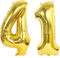 Helium Luftballons 41 gold Geburtstagsdeko 40 41 Geburtstag Party Deko Supplies,ballon 41 geburtstag,41 luftballon gold,folienballon 41 geburtstag mann frau ballon 41 geburtstag deko gold(41)