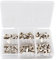 HALJIA 100PCS M5 T Slot Nuts, Carbon Steel Nickel-plated T-Nut M5 for 2020 Series Aluminum Extrusion Profile, Boat Shape T Slot Hammer Head Fastener Nut