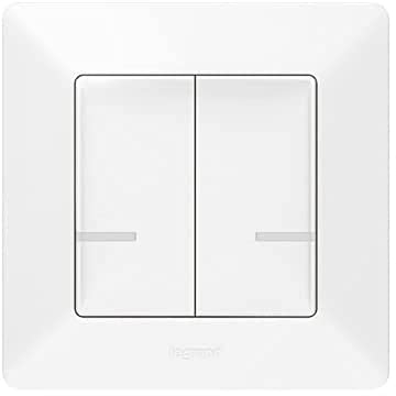 LEGRAND, Valena Life with Netatmo 752188 - Interruptor neutro, compatible con cargas LED, 2 x 250 W