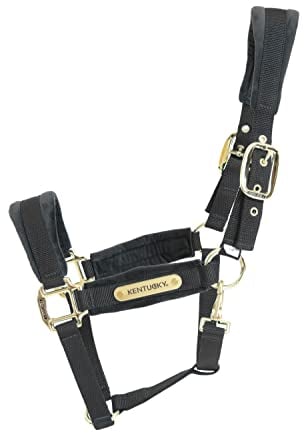 Kentucky Horsewear - Halfter - Samt - Schwarz - Cob