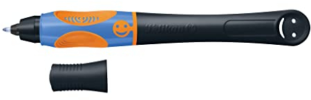 Pelikan griffix Tintenroller, Tintenschreiber für Rechtshänder, Neon Black, 1 Stück