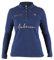 Aubrion Womens Team Long Sleeve Polo Shirt Navy Blue S