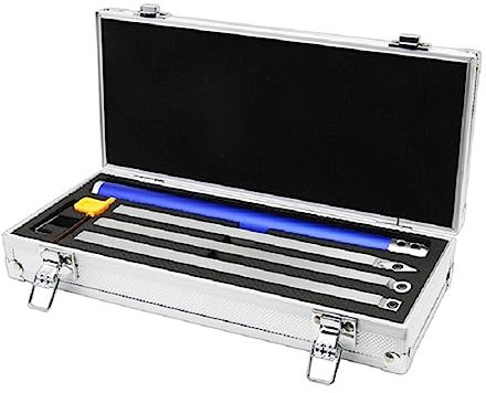 BomDog Hartmetall-Drehwerkzeuge, Holzschnitz-Set, Holz-Drehwerkzeuge, Hartmetall-Schaber Für Holz, Austauschbarer Griff Aus Aluminiumlegierung/a/6Pc