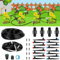 Garden Drip Irrigation System Kit, MSDADA Automatic Greenhouse Watering Systems, 95 FT Self Watering System for Plants, Watering Hoses Accessories for Outdoor Indoor Garden Greenhouse Lawn Patio