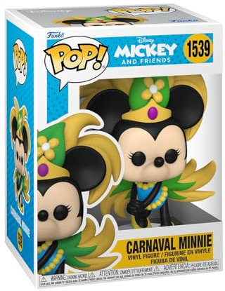 Funko Pop! Disney: MAtW - Carnaval Minnie Mouse - Collectable Vinyl Figure - Gift Idea - Official Merchandise - Toys for Kids & Adults - Movies Fans - Model Figure for Collectors and Display