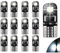 12 uds Luces Led Coche. W5W T10 12V CANBUS sin errores. Luces Led Coche Interior, Matricula Coche, Posicion, Cortesia. Bombillas led coche Ultrabrillante. ALBURANⓇ