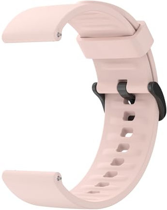Amzpas Armband für Fitbit Versa 2/Versa/Versa Lite - Silikon Sport Ersatzarmbänder für Damen und Herren (Rosa)