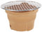 Konro - Barbecue portatile a carbone in stile giapponese, da tavolo, con piastra in ceramica, per interni ed esterni