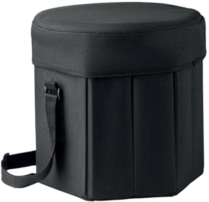 MidOcean Seat & Drink Foldable Insulated Stool (One Size) (Black)