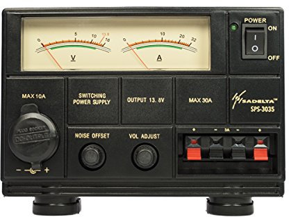 SADELTA SPS-3035 Fuente Alimentación Conmutada 220 v / Salida regulable 10 a 16 voltios, amperaje 30 a 35 A.