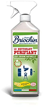 JACQUES BRIOCHIN - Nettoyant Purifiant - Spécial Sols - Formule Concentrée - Nettoie, Dégraisse, Fait Briller et Purifie en profondeur - 100% d'origine naturelle - Fabrication Française - 750ml