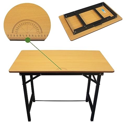 TRUTZHOLM Werkbank Werktisch klappbar Max. 150 kg Arbeitsplatte mit Lineal und Winkelmesser 100x60x74,5cm Arbeitstisch