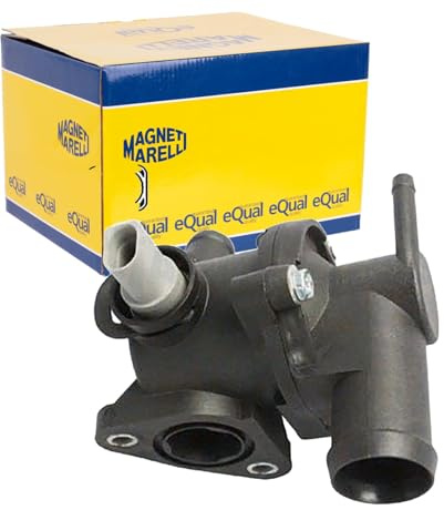 MAGNETI MARELLI 352317102100 Thermostat Kühlmittel Kühlwasserthermostat mit Dichtung mit Sensor 88°C Kompatibel mit SKODA Fabia I Combi 6Y5 047121111S TE0210 47121111S