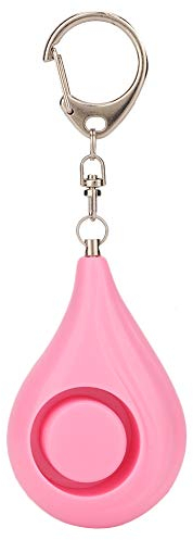 Akozon Sirenen Safesound Personal Alarm, 125-dB Persönlicher Alarm Taschenalarm,Elder Sicherheitsalarm Multifunktionaler Personal Security Alarm Elder Women Notfallschutzalarm mit LED-Licht(Rosa)