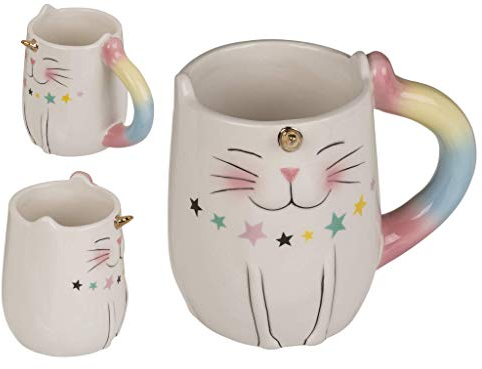 Out of the blue 78/8339 - Taza de cerámica, diseño de unicornio