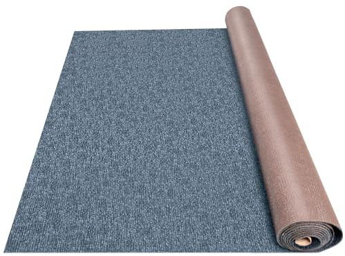 Happybuy 6 ft x 36 ft Grey Marine Carpet for Boats Waterproof - 0.18 Thick Indoor Outdoor Rug Carpet Roll for Home Patio Porch Deck